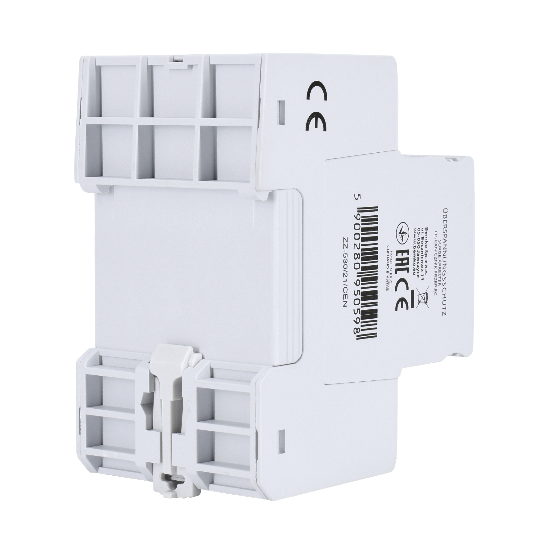Überspannungsschutz / Blitzschutz / Photovoltaik / PV-Anlage / 3P 8kA DC 1000V T1+T2