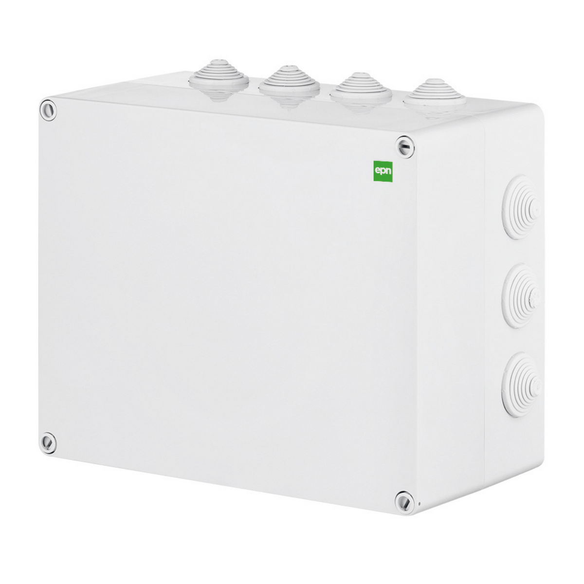 Hochwertige Abzweigdose / Industriebox / Leergehäuse / IP65 / grau mit Dichtungen / Premium-Qualität / 342x282x115 mm (14)
