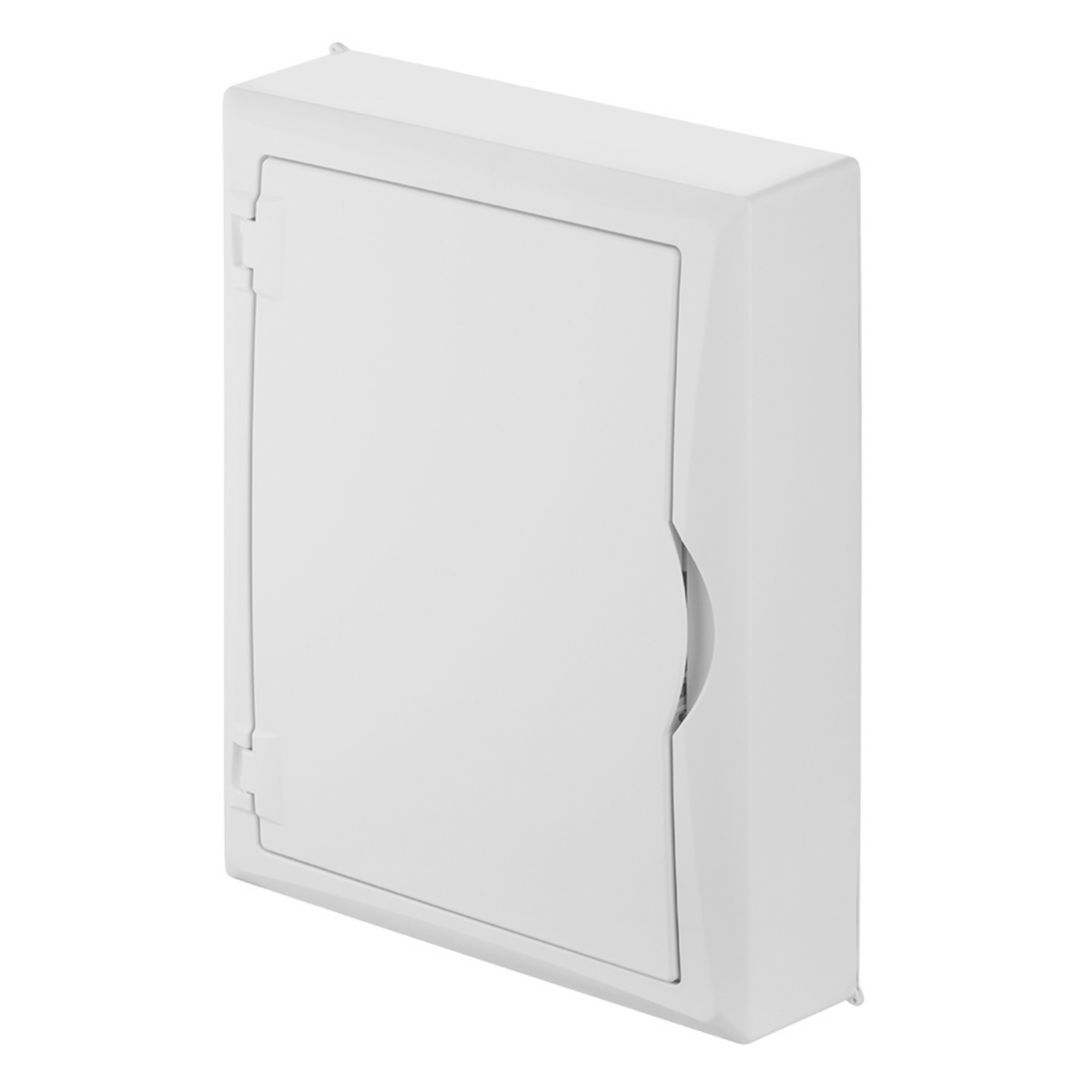 Aufputz / Verteilerkasten / Multimedia Montageplatte / mit Steckdose / Hutschiene / weiß oder transparente Tür 360 x 434 x 105 mm / weiß