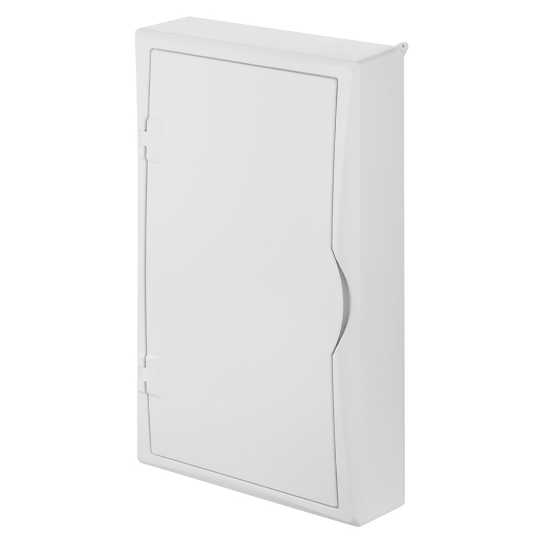 Aufputz / Verteilerkasten / Multimedia Montageplatte / mit Steckdose / Hutschiene / weiß oder transparente Tür 354 x 560 x 107 mm / weiß