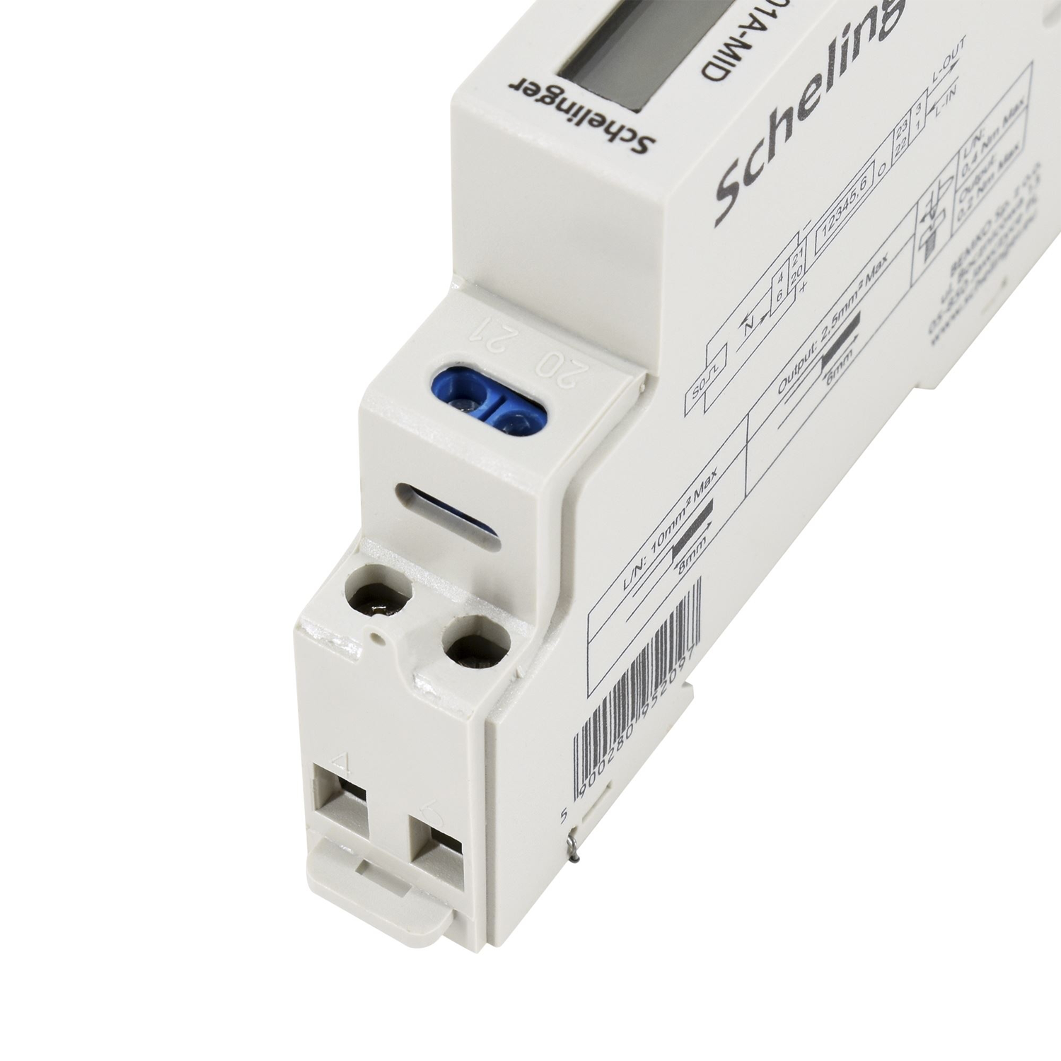 Stromzähler / Wechselstromzähler / Drehstromzähler / für DIN35 Hutschiene / 1-Phasig