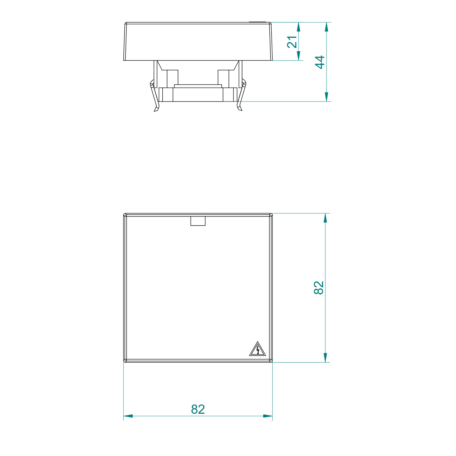 Unterputz / hochwertige Anschlussdose für Haushaltsgeräte / 5x (2x 2,5mm^2) / 400 V / VDE zertifiziert