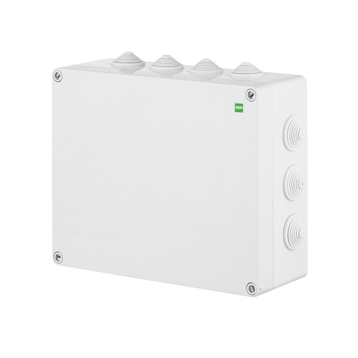Hochwertige Abzweigdose / Industriebox / Leergehäuse / IP65 / grau mit Dichtungen / Premium-Qualität / 342x282x165 mm (14)
