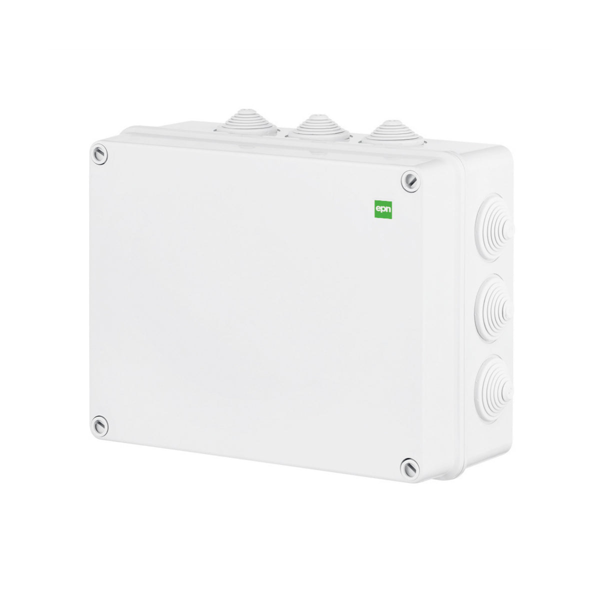 Hochwertige Abzweigdose / Industriebox / Leergehäuse / IP65 / grau mit Dichtungen / Premium-Qualität / 305x244x168 mm (12)