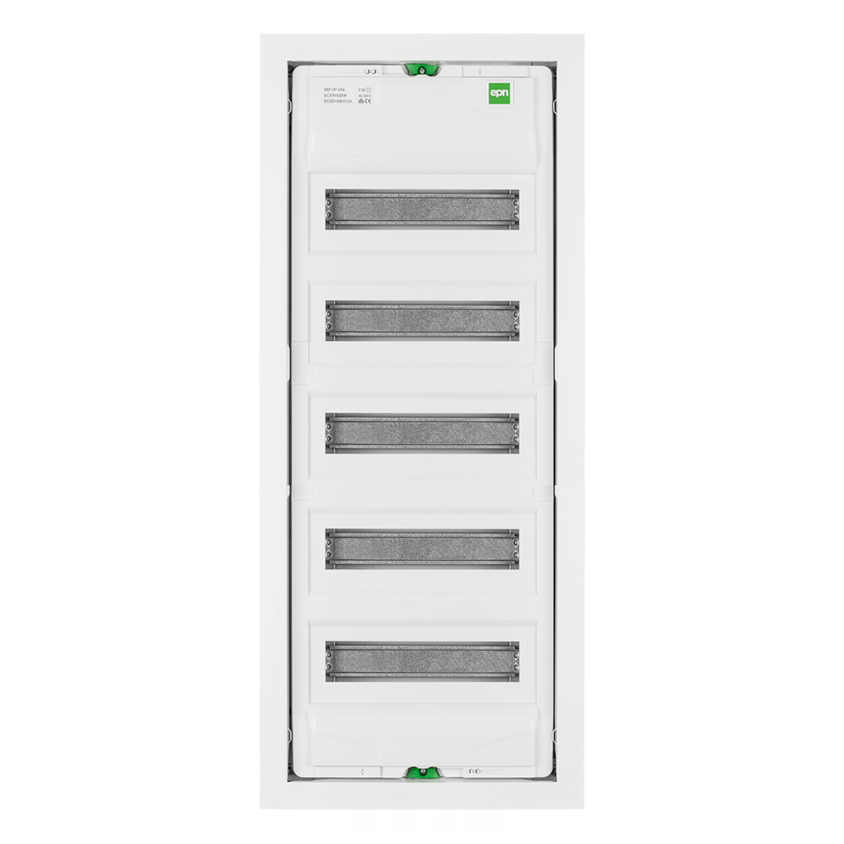 Unterputz / Sicherungskasten / Verteilerkasten / 5-reihig für 72 Module