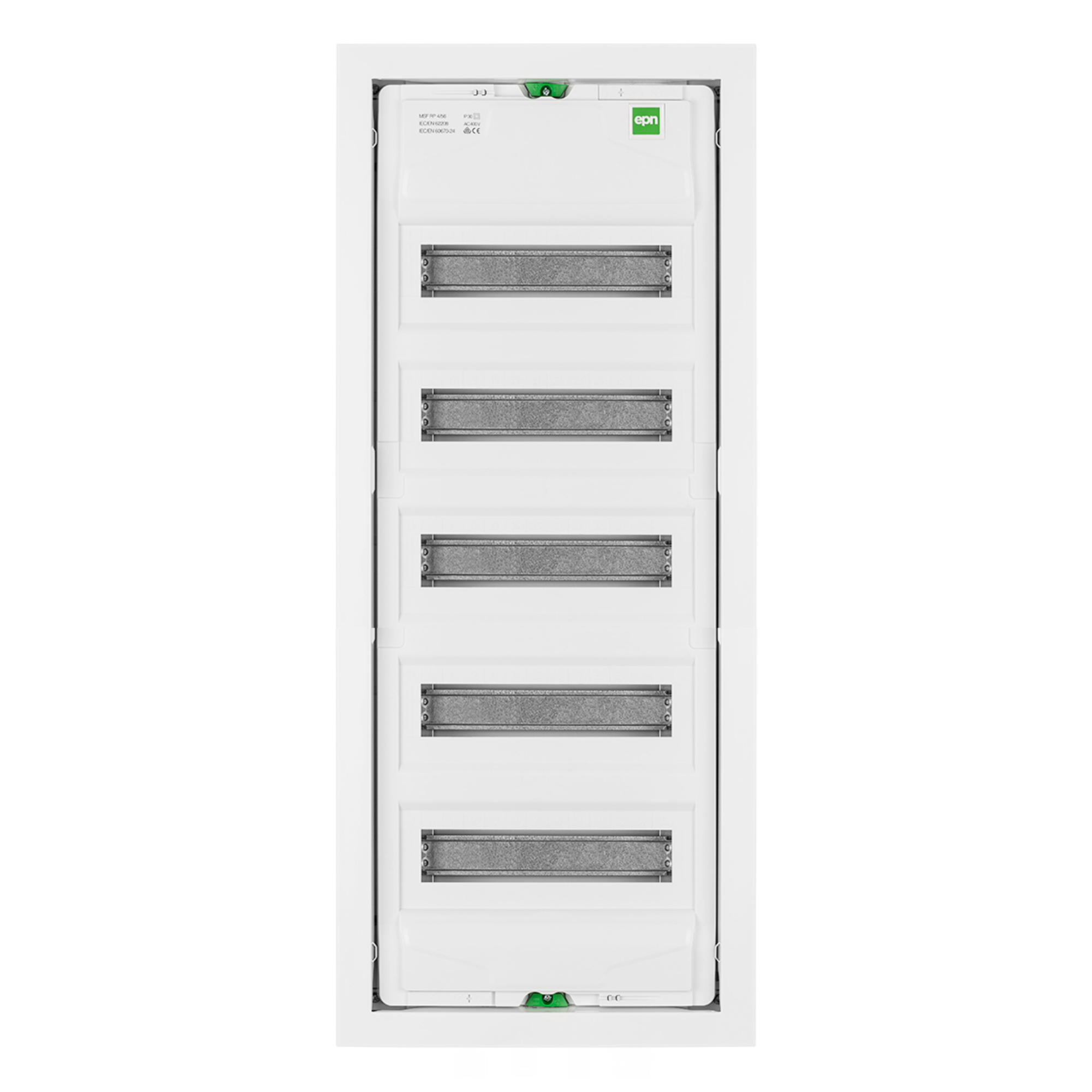Unterputz / Sicherungskasten / Verteilerkasten / 5-reihig für 72 Module