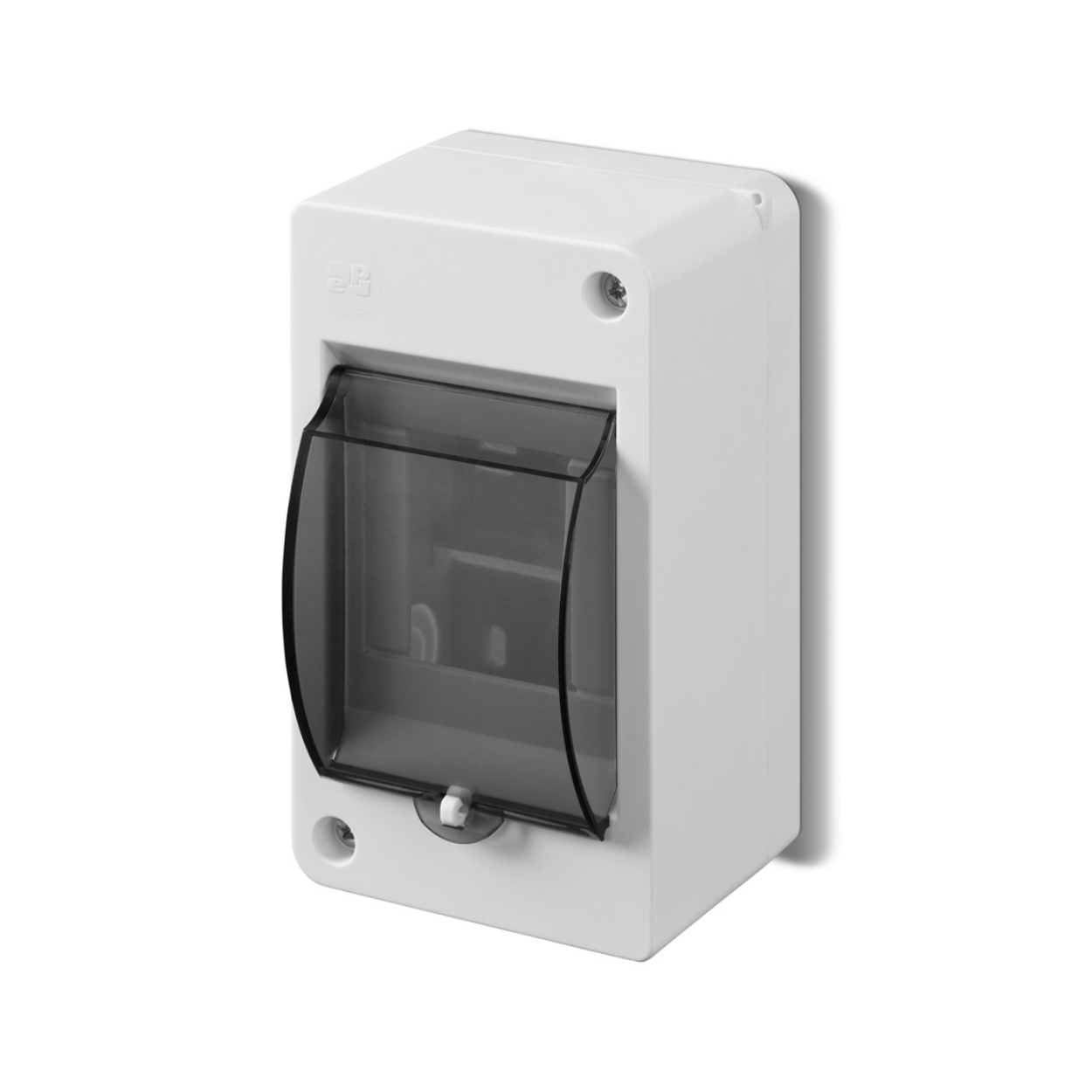 Aufputz / Sicherungskasten / Kleinverteiler / Verteilerkasten / IP 30 / 1-reihig für 3 Module