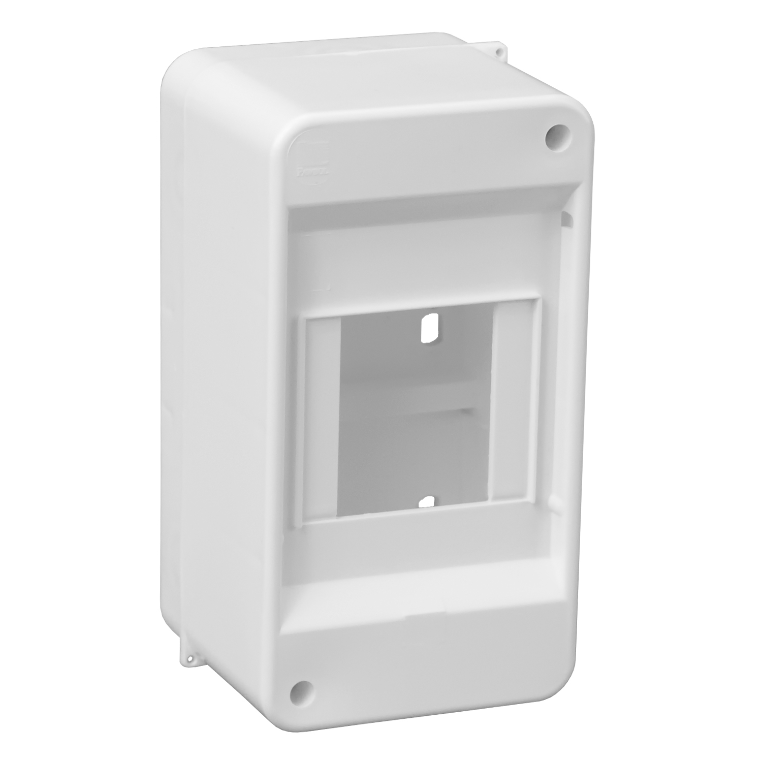 Sicherungskasten Verteilerkasten Kleinverteiler Aufputz IP30 PE N 400V AP / kompakt / ohne Abdeckung 1-reihig für 3 Module