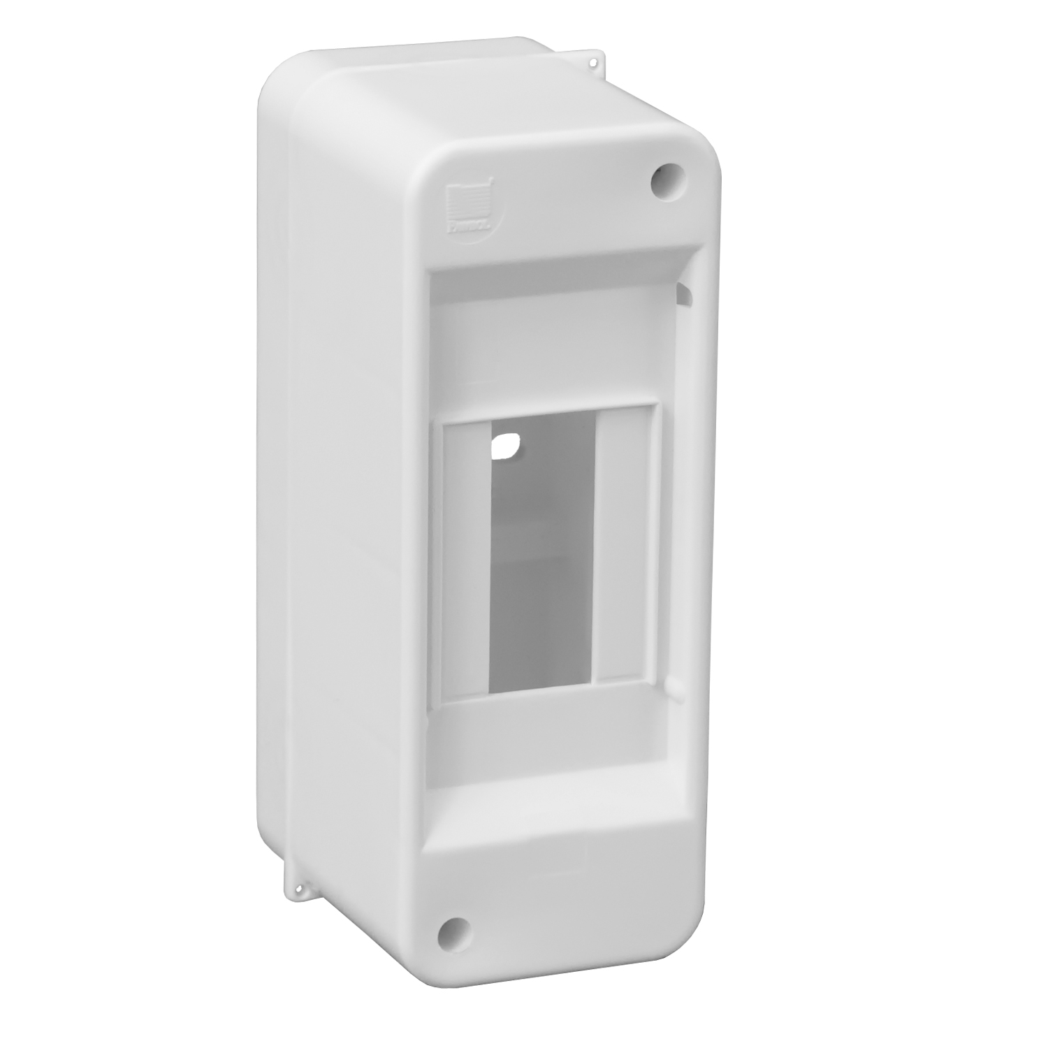 Sicherungskasten Verteilerkasten Kleinverteiler Aufputz IP30 PE N 400V AP / kompakt / ohne Abdeckung 1-reihig für 2 Module