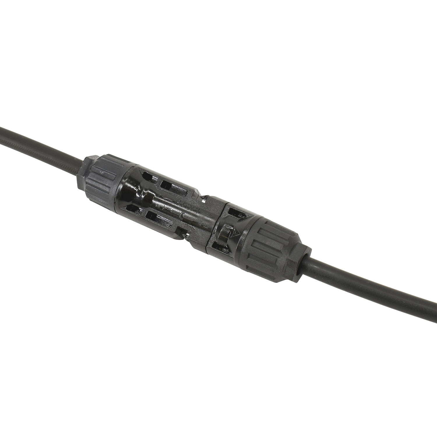 Y Solarstecker Verteiler Buchse für Solarpanel mit Kabel / 1 Paar +/- Y 3-fach