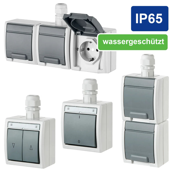 Steckdosen & Schalter IP 65