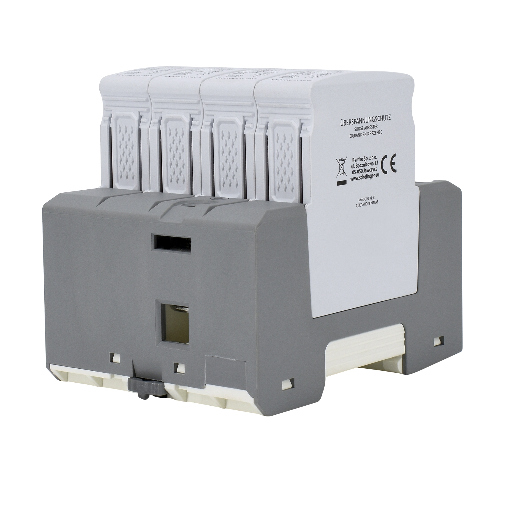 Überspannungsschutz / Blitzschutz / Photovoltaik / PV-Anlage / 4P 12,5kA T1+T2