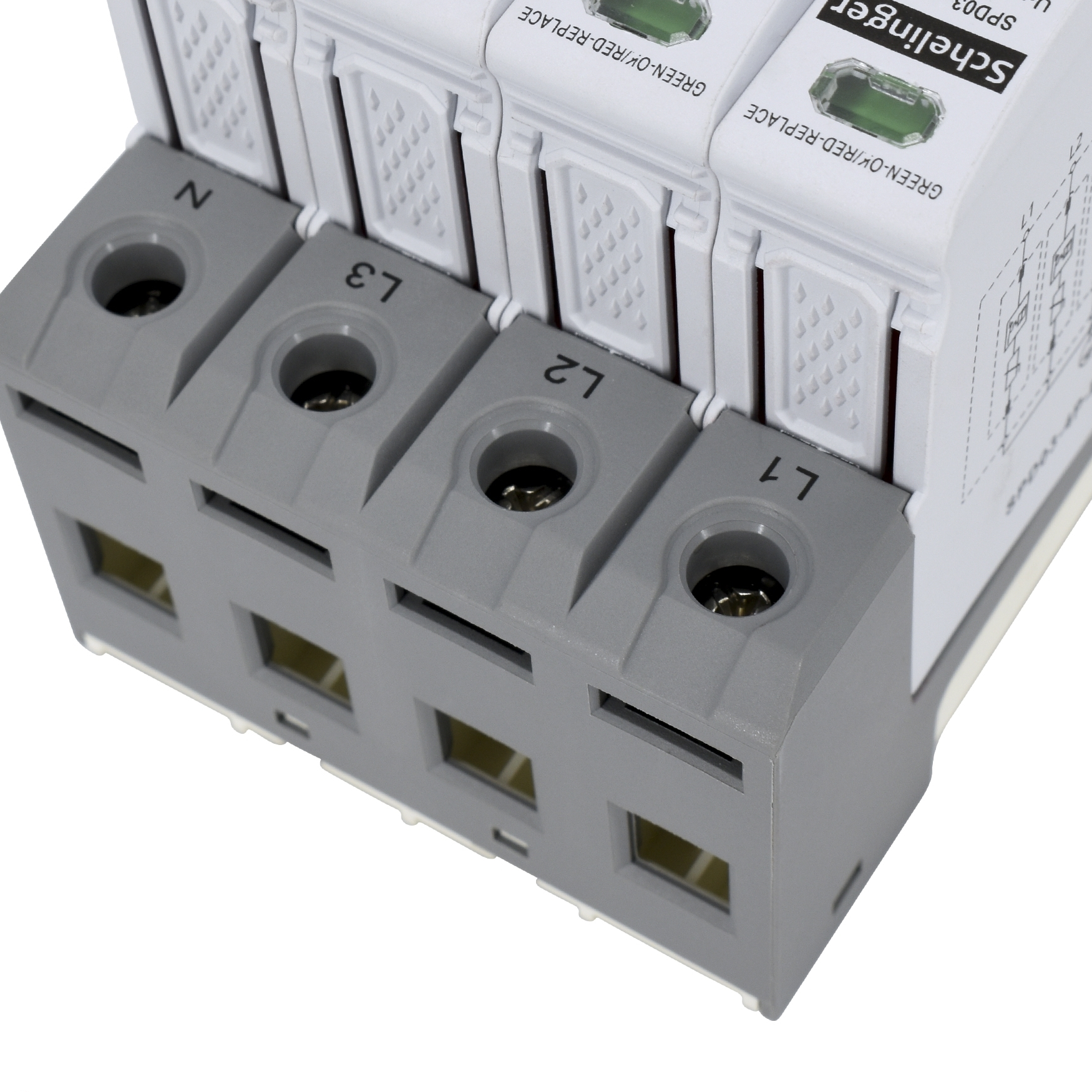 Überspannungsschutz / Blitzschutz / Photovoltaik / PV-Anlage / 4P 12,5kA T1+T2
