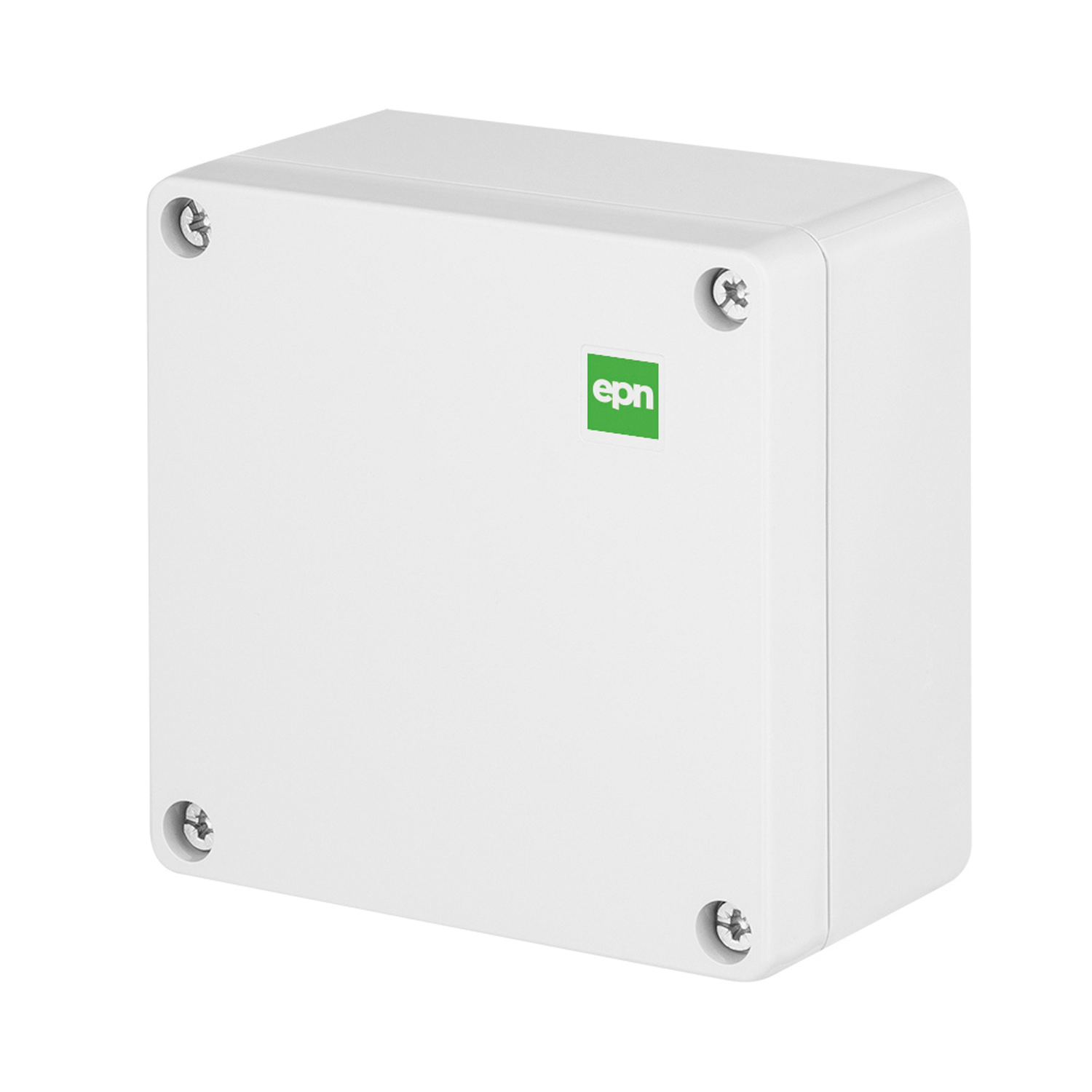 Abzweigdose / Industriebox / Leergehäuse / Schaltkasten / Verteilerkasten / IP65 / weiß / 105 x 105 x 66 mm