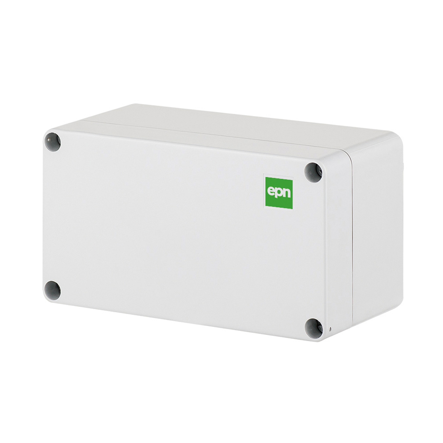 Abzweigdose / Industriebox / Leergehäuse / Schaltkasten / Verteilerkasten / IP65 / hellgrau 110 x 75 x 59 mm