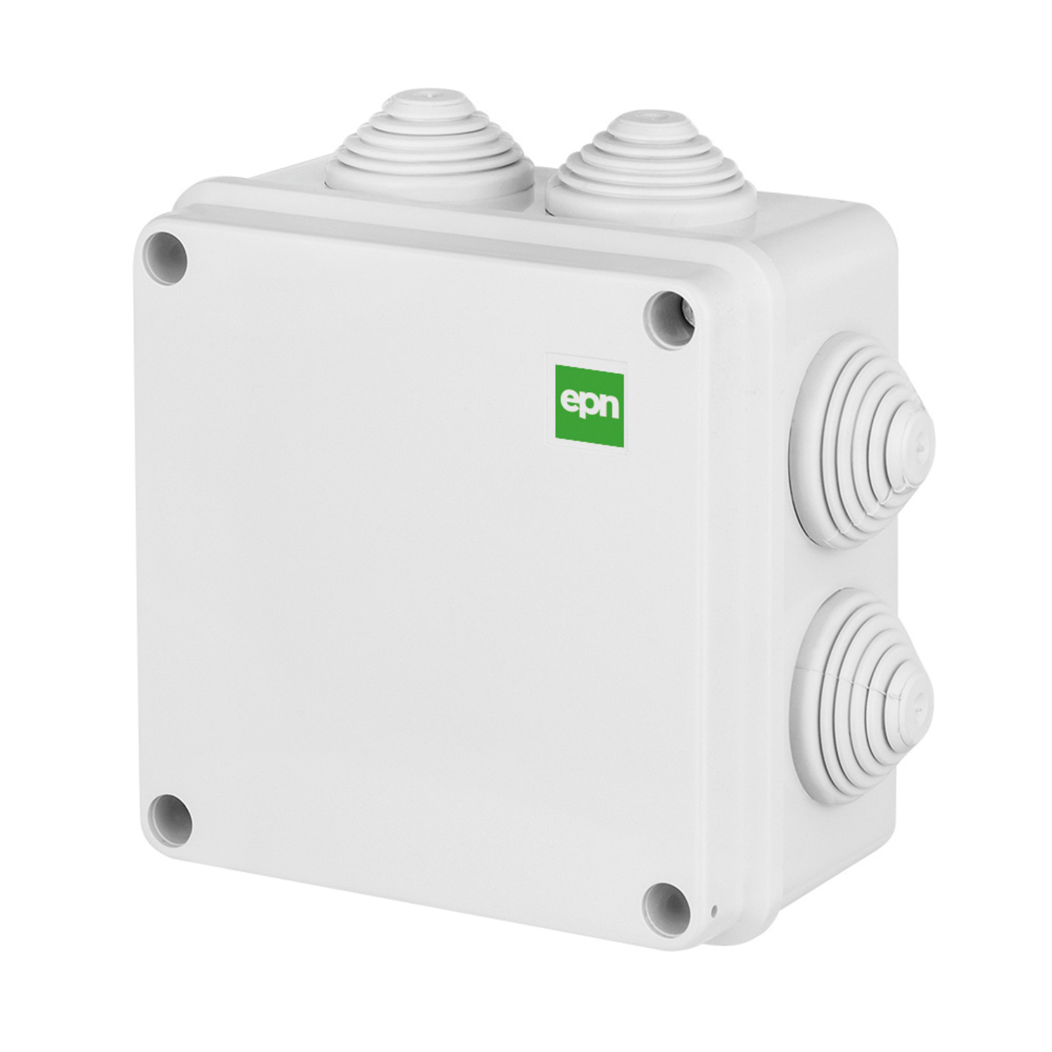 Hochwertige Abzweigdose / Industriebox / Leergehäuse / IP65 / grau mit Dichtungen / Premium-Qualität / 129x129x61 mm (7)