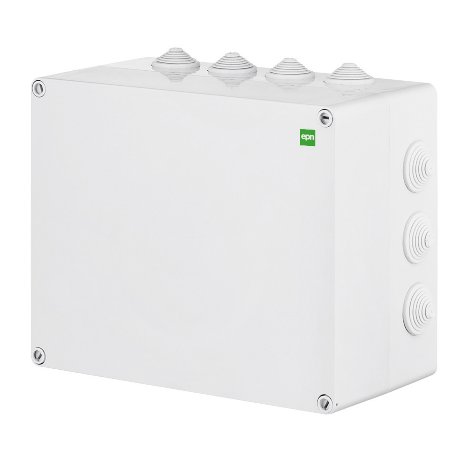 Hochwertige Abzweigdose / Industriebox / Leergehäuse / IP65 / grau mit Dichtungen / Premium-Qualität / 342x282x115 mm (14)