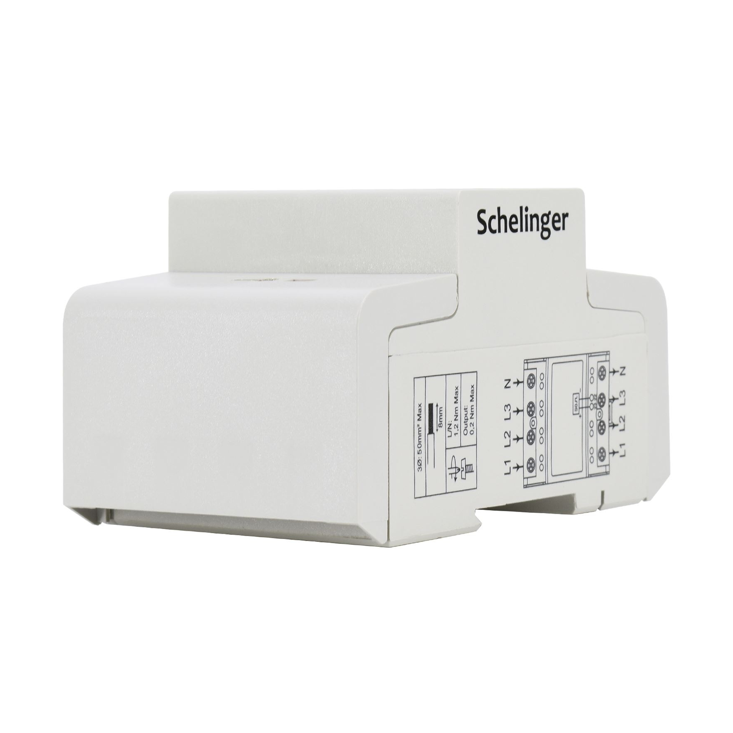 Stromzähler / Wechselstromzähler / Drehstromzähler / für DIN35 Hutschiene / 3-Phasig