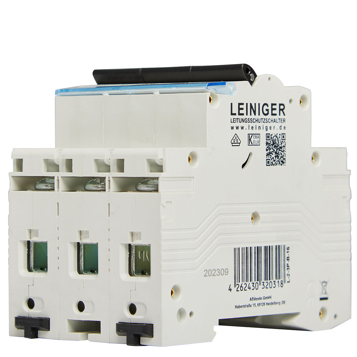 Leiniger Leitungsschutzschalter / LS-Schalter / Sicherungsautomat / 10 kA / 2A - 63A B / C / 1-polig / 3-polig