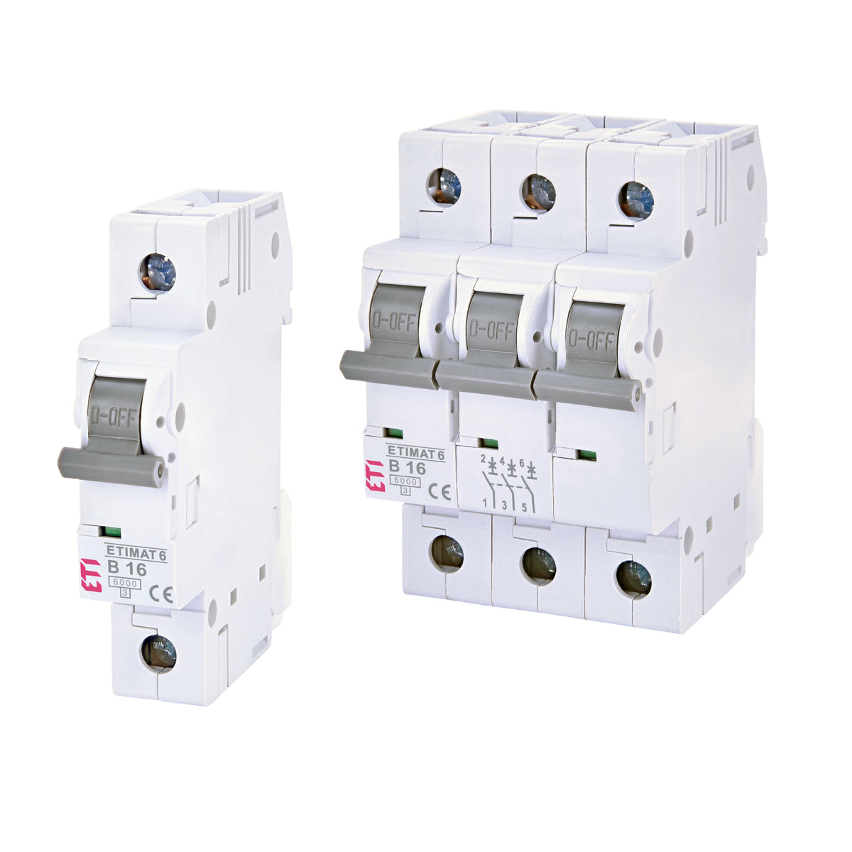 ETI Leitungsschutzschalter / LS-Schalter / B / C /  6kA / 2A-63A / VDE geprüft