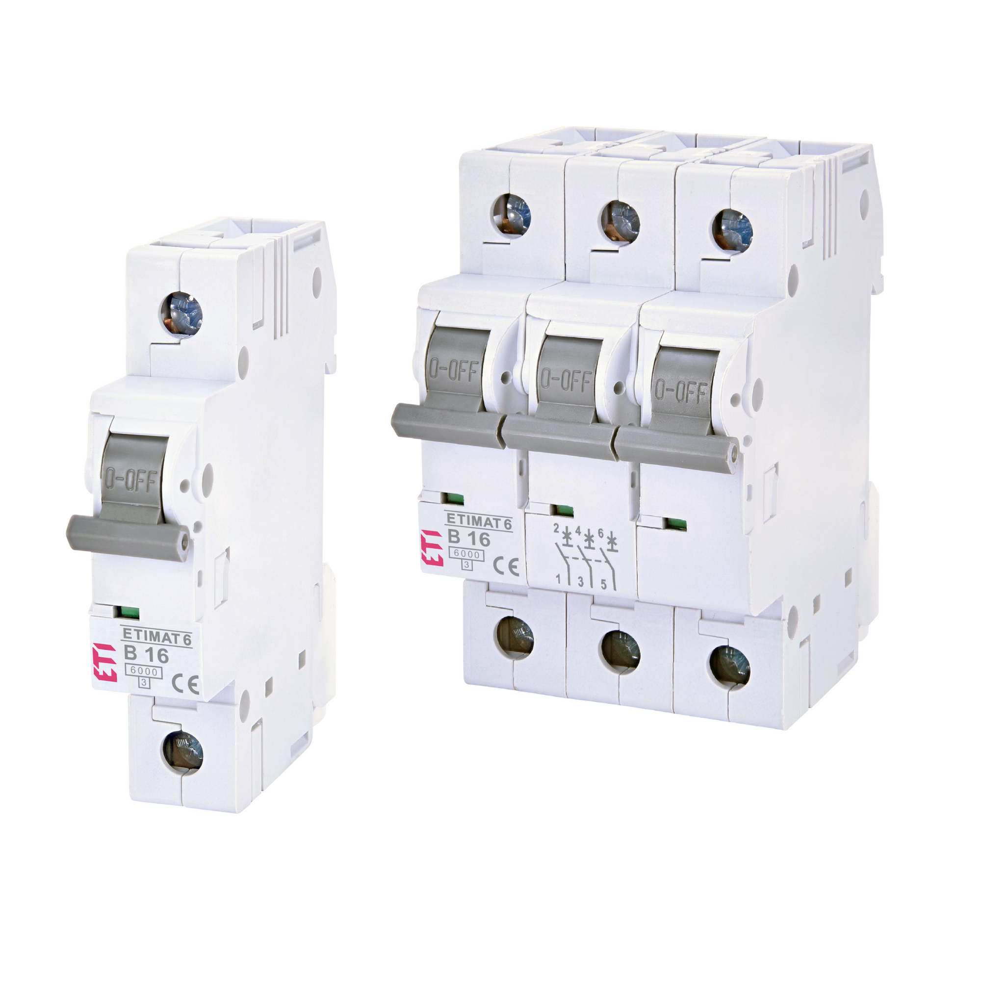 ETI Leitungsschutzschalter / LS-Schalter / B / C /  6kA / 2A-63A / VDE geprüft