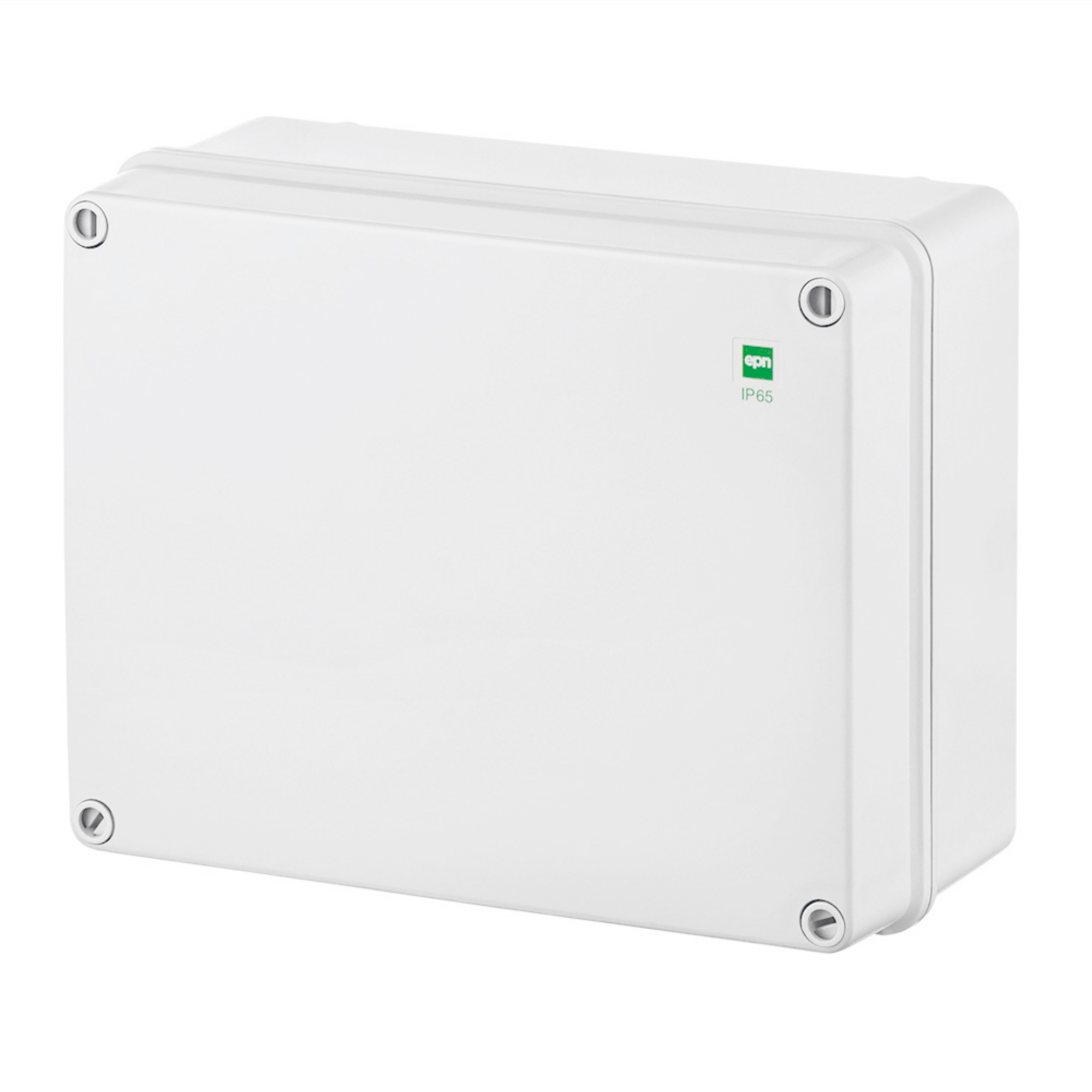 Hochwertige Abzweigdose / Industriebox / Leergehäuse / IP65 / hellgrau / Premium-Qualität / Abmessungen: 340 x 270 x 165