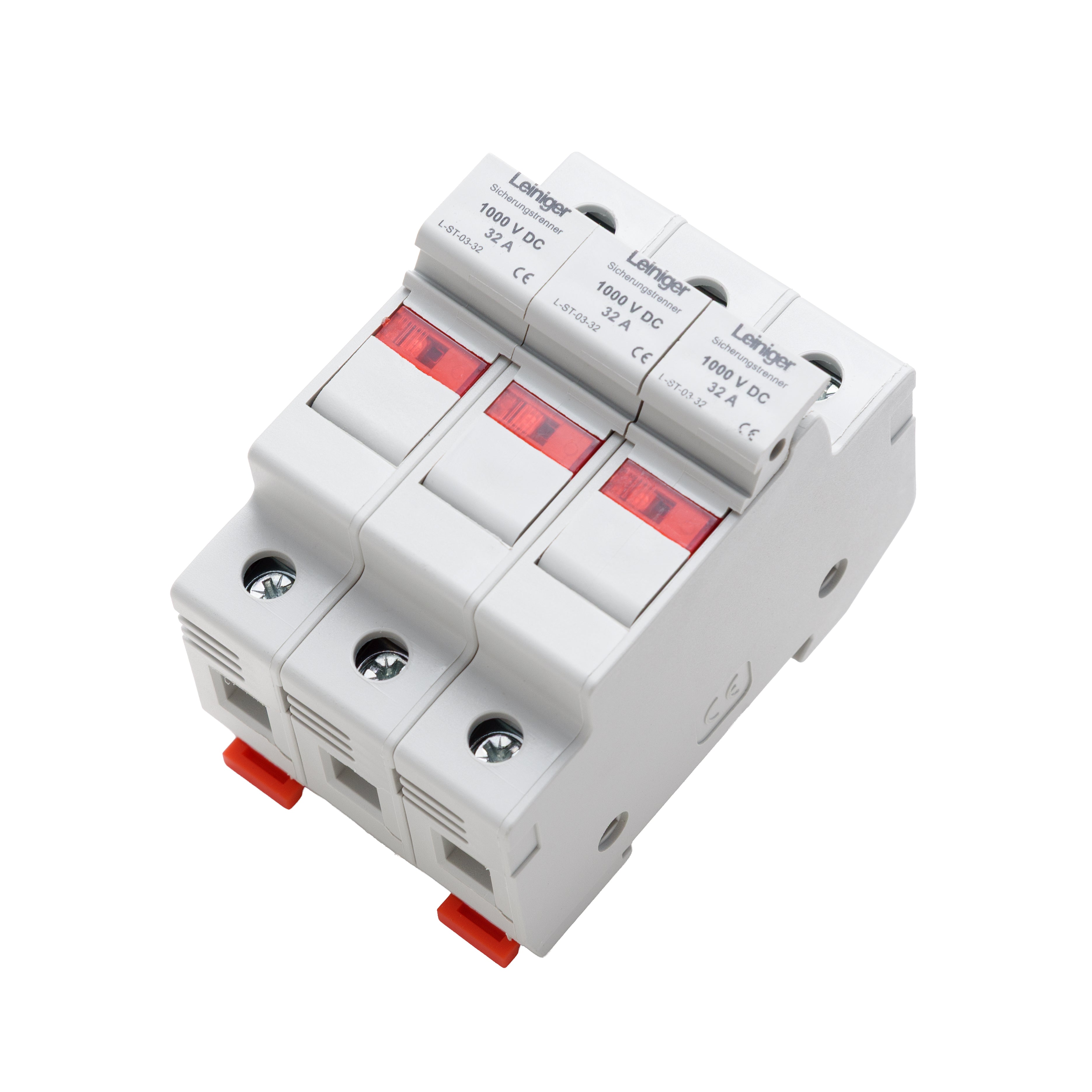 Leiniger Sicherungstrenner für Photovoltaikanlagen / Sicherungsschalter / DC / max 32 A / 1-Polig, 2-Polig, 3-Polig