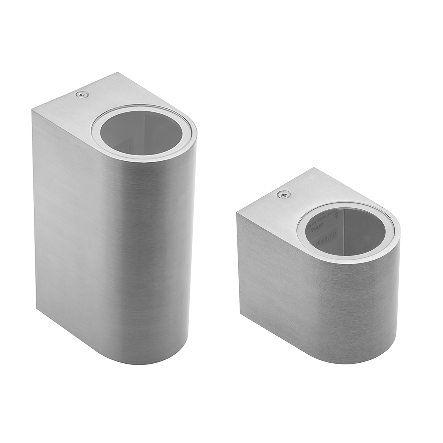 Wandleuchte TIAGO zweiseitig einseitig abstrahlend GU10 max. 2x35W IP54, AC220-240V 50/60Hz Edelstahloptik
