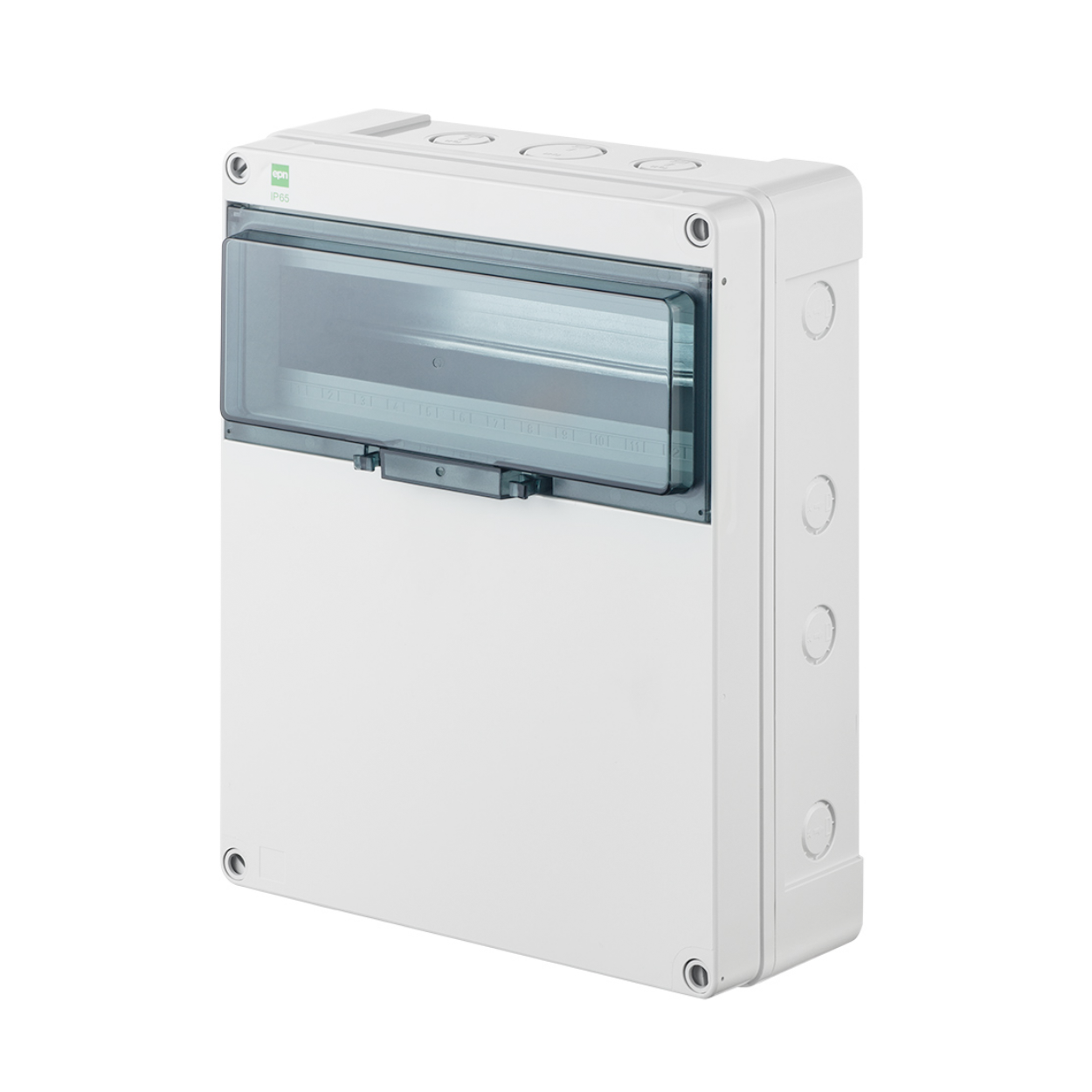 1-reihig für 13 Module