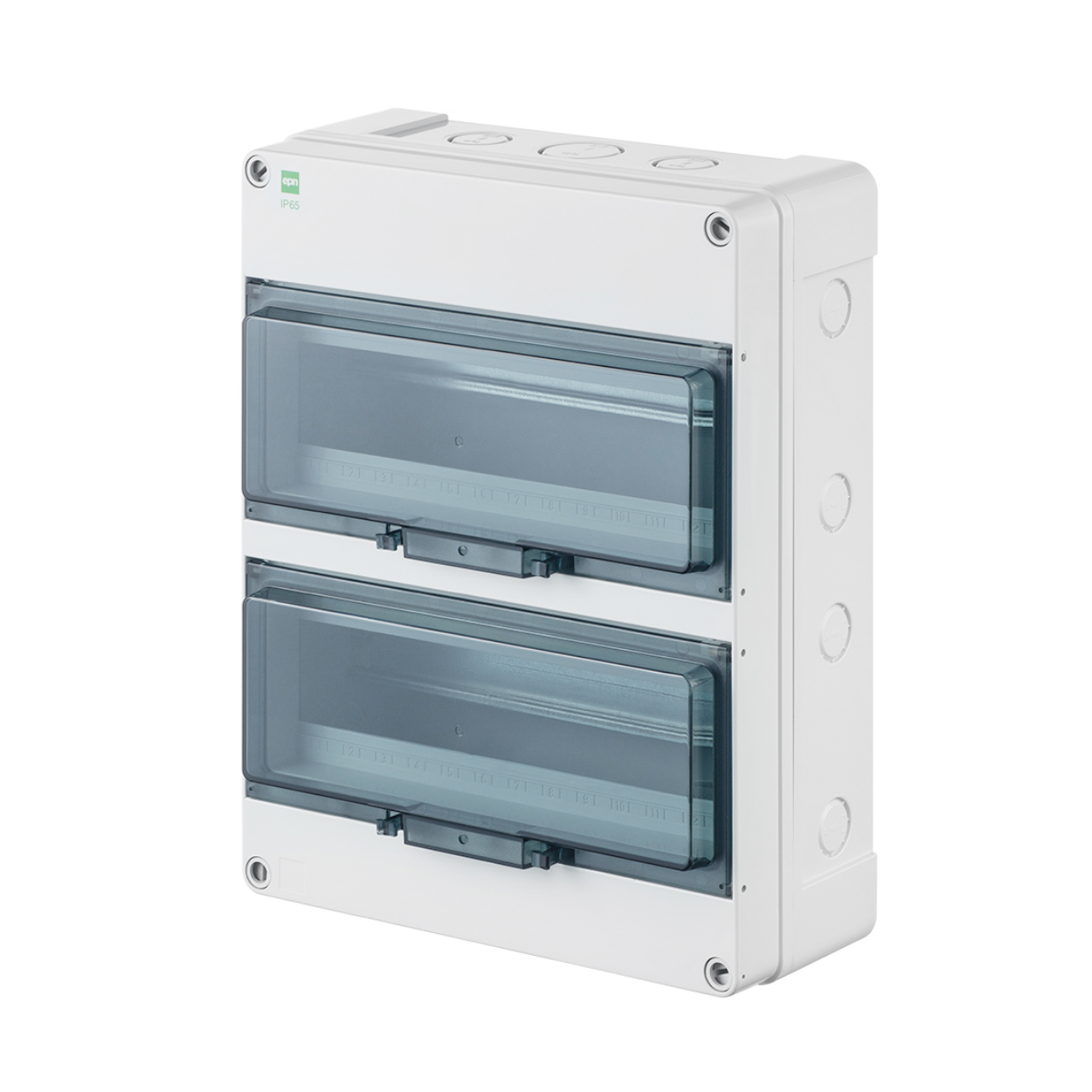 2-reihig für 26 Module