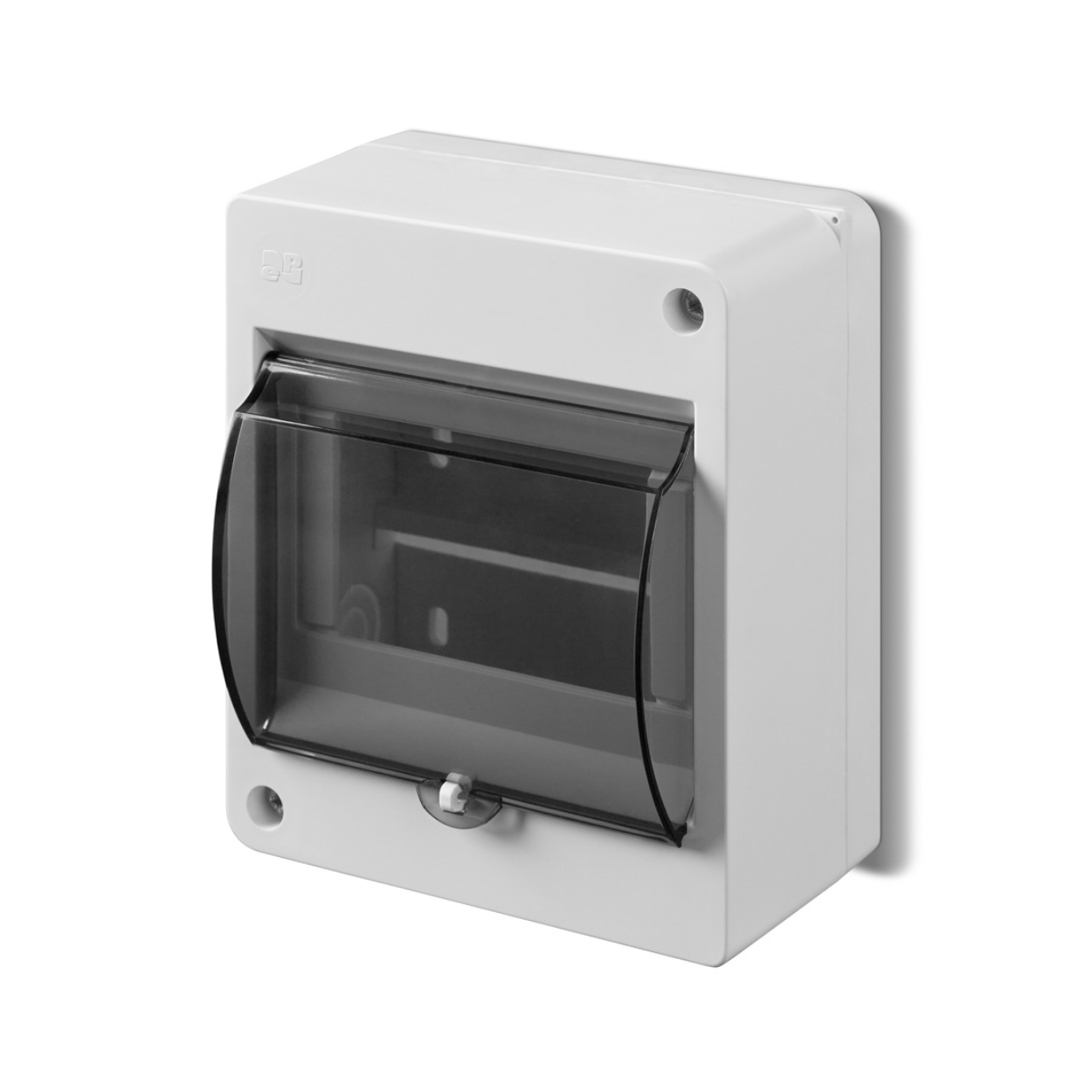 Aufputz / Sicherungskasten / Kleinverteiler / Verteilerkasten / IP 30 / 1-reihig für 5 Module