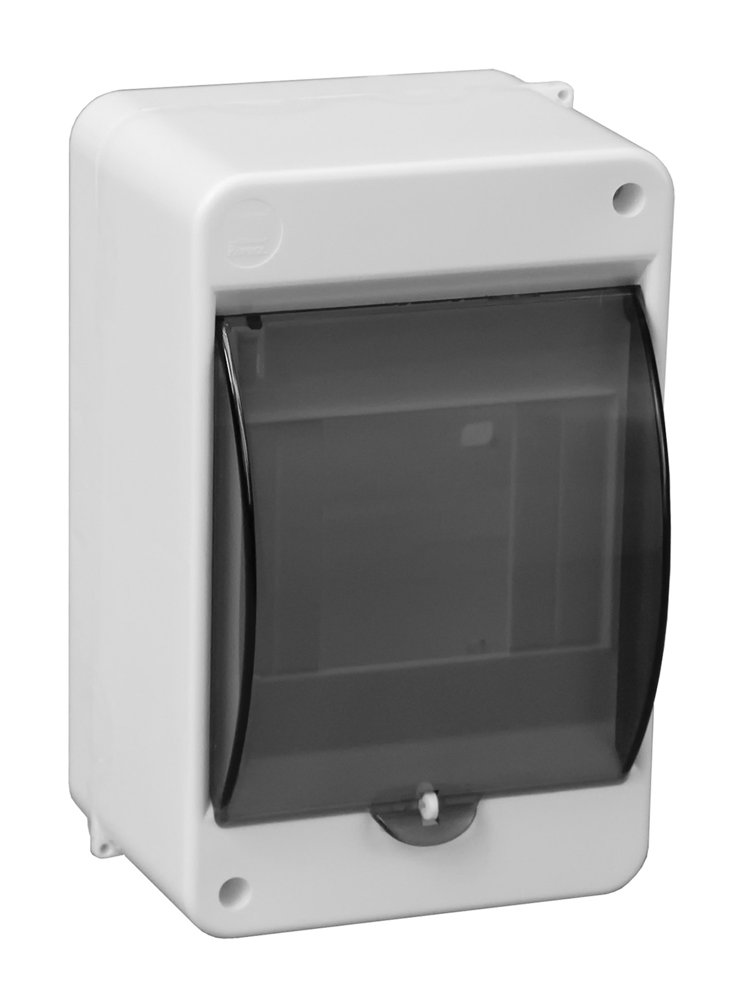 Sicherungskasten Verteilerkasten Kleinverteiler Aufputz IP30 PE N 400V AP 1-reihig für 4 Module