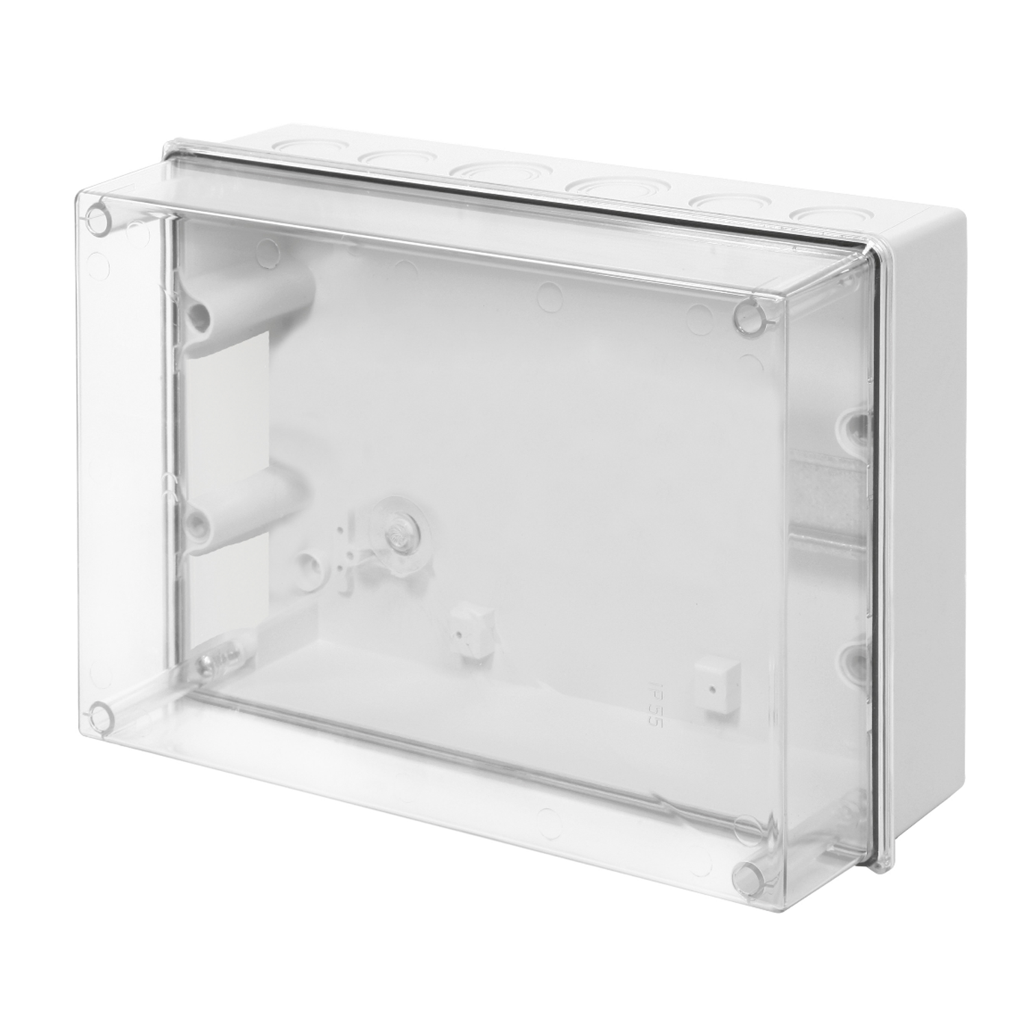 Industriegehäuse / Leergehäuse / Schaltkasten / Verteilerkasten / Abzweigkasten / IP55 / mit oder ohne Hutschiene