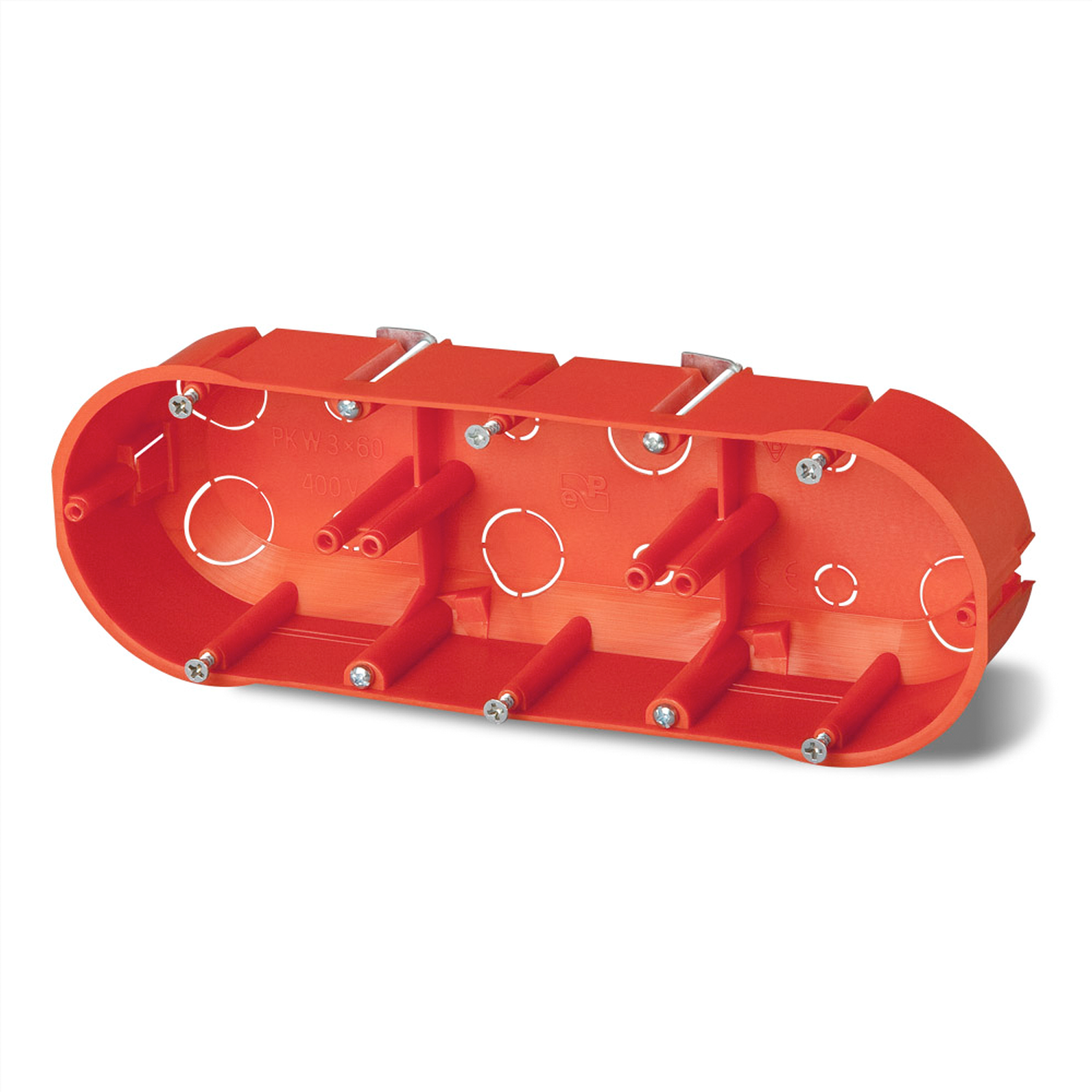Hohlwanddosen Hohlraumdose / Unterputzdose Mehrfachdose Abzweigdose / 5er 10er 25er 0234-00: 3-fach Hohlraumdose 5 Stück