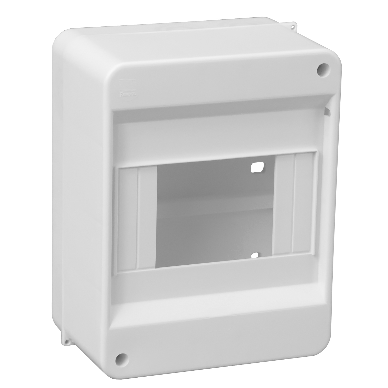Sicherungskasten Verteilerkasten Kleinverteiler Aufputz IP30 PE N 400V AP / kompakt / ohne Abdeckung 1-reihig für 5 Module