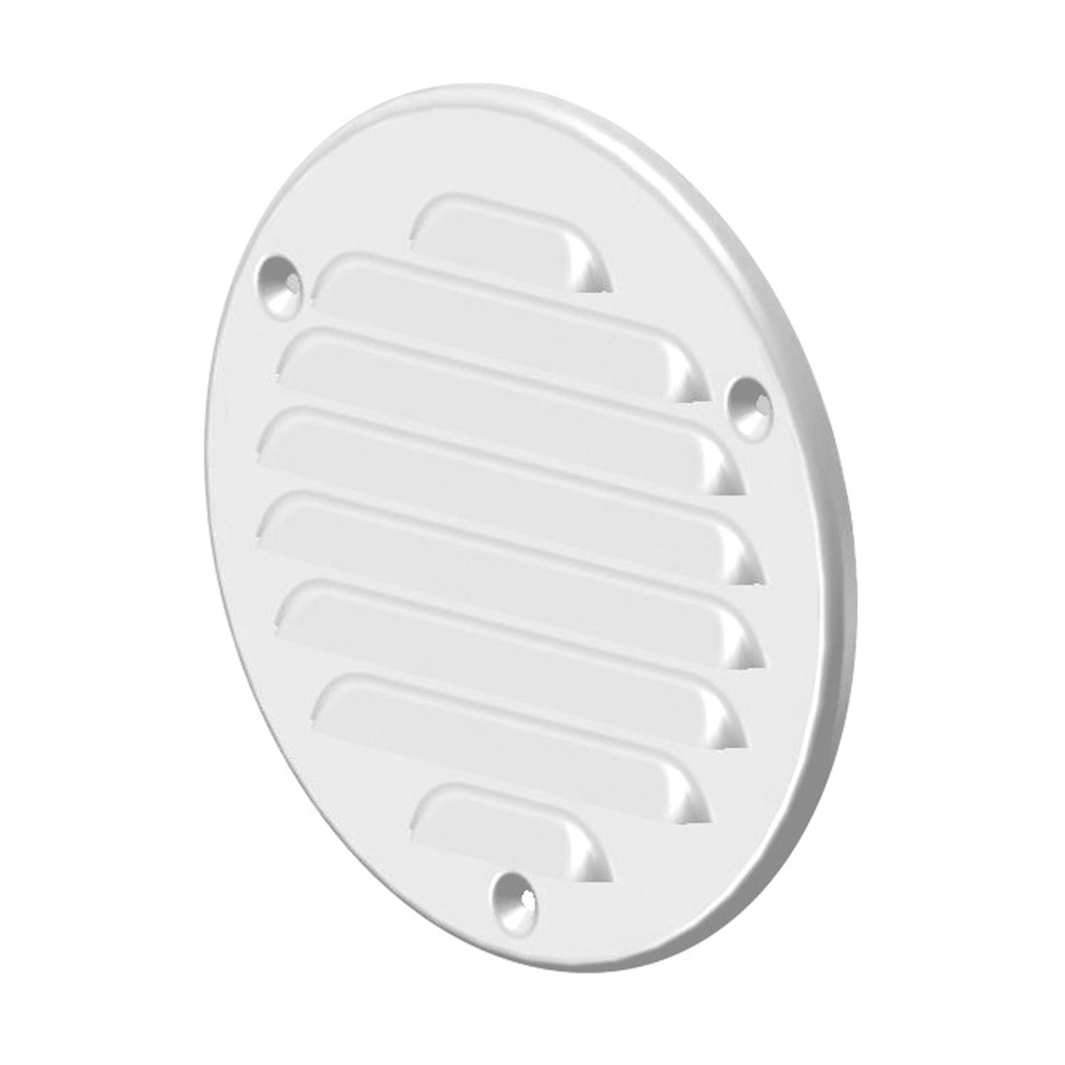 Abluftgitter / Lüftungsgitter / Insektenschutzgitter / Lamellengitter / Edelstahl / weiß