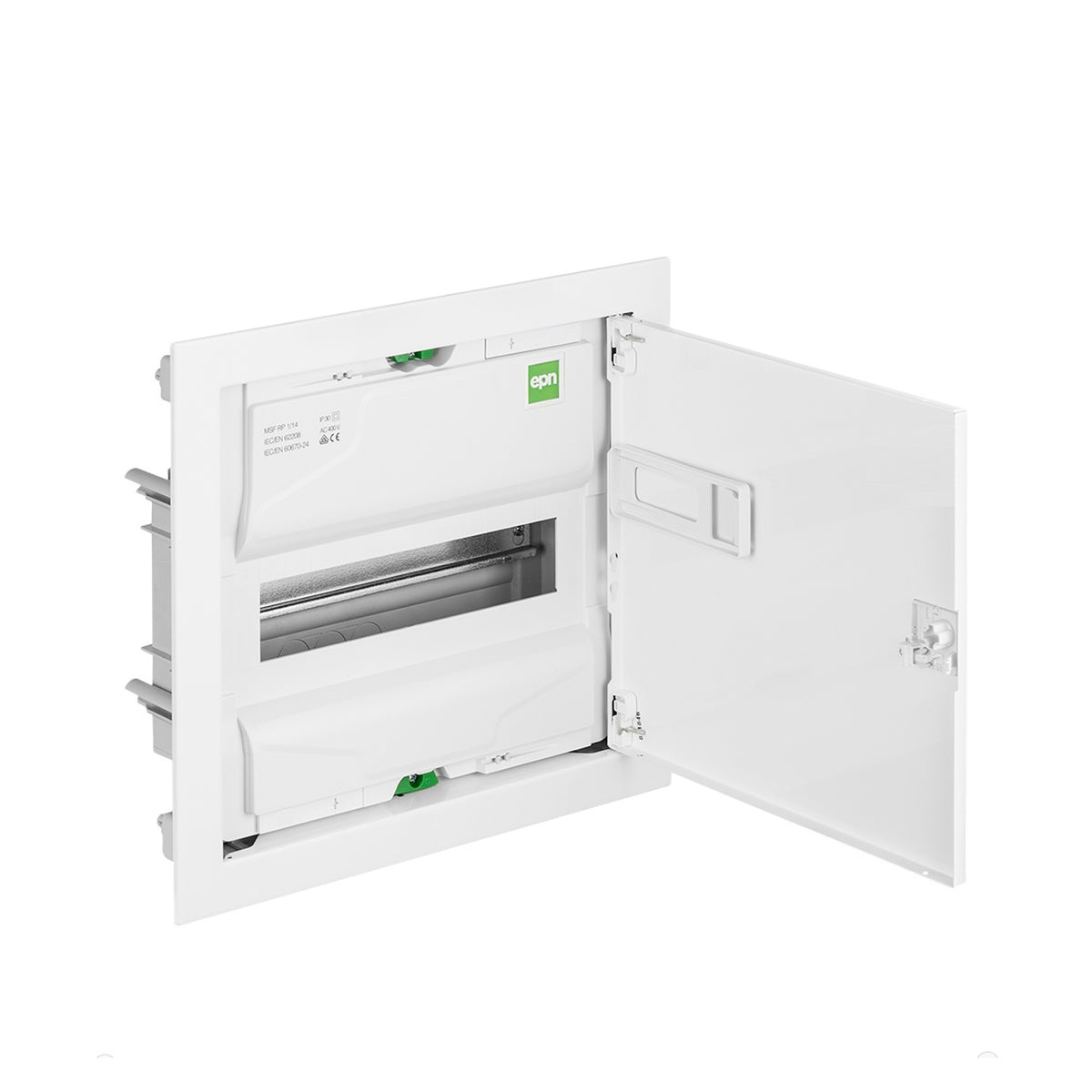 Unterputz / Sicherungskasten / Kleinverteiler / Verteilerkasten / VDE zertifiziert / 1-reihig für 12 Module