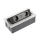 Tischsteckdose Bodensteckdose K&uuml;chensteckdose B&uuml;ro 2-fach 2 USB Aluminium silber schwarz