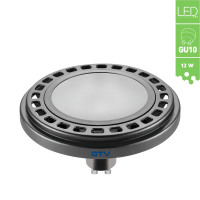 LED GU10 Leuchtmittel mit Power-LED-Chips GU10 12W LD-ES11 SMD Spot Aluminium