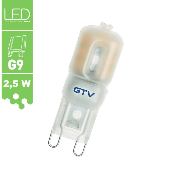 G9 2,5 W LED Leuchtmittel / Birne / dimmbar / Stiftsockel / neutralwei&szlig; / warmwei&szlig;