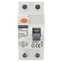 Fehlerstromschutzschalter / FI-Schalter / 2-Polig oder 4-Polig / 30mA / 25A / 40A / 63A