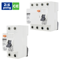 FI-Schalter RCD Fehlerstromschutzschalter JXL 1-4P 4Polig Leitungsschutzschalter 