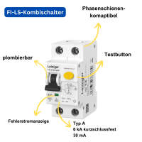 LEINIGER Fehlerstromschutzschalter mit...